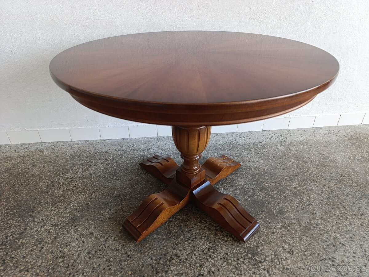 Rustikální konferenční stolek, nábytek z masívu, stůl - 2