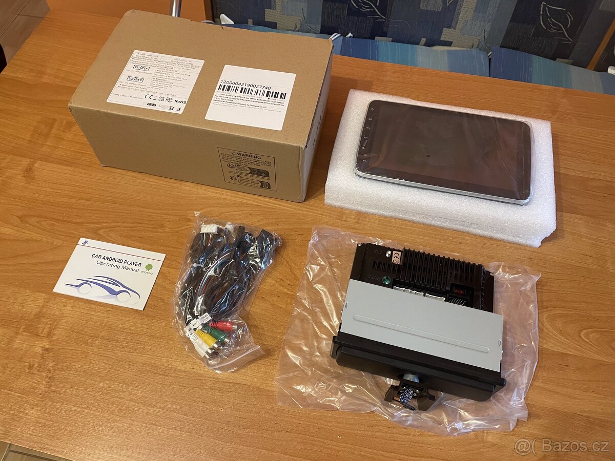 1 DIN autorádio s Androidem 13 9" - 2