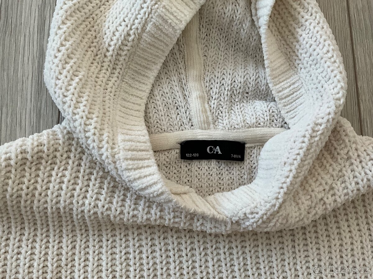 Dívčí svetr vel128/134/140. - 2