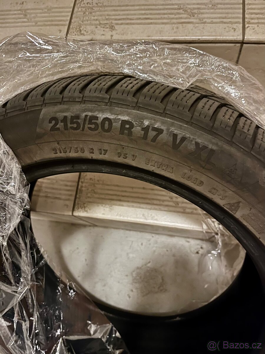 Zimní pneu 4ks Continental WinterContact 215/50 R17 - 2