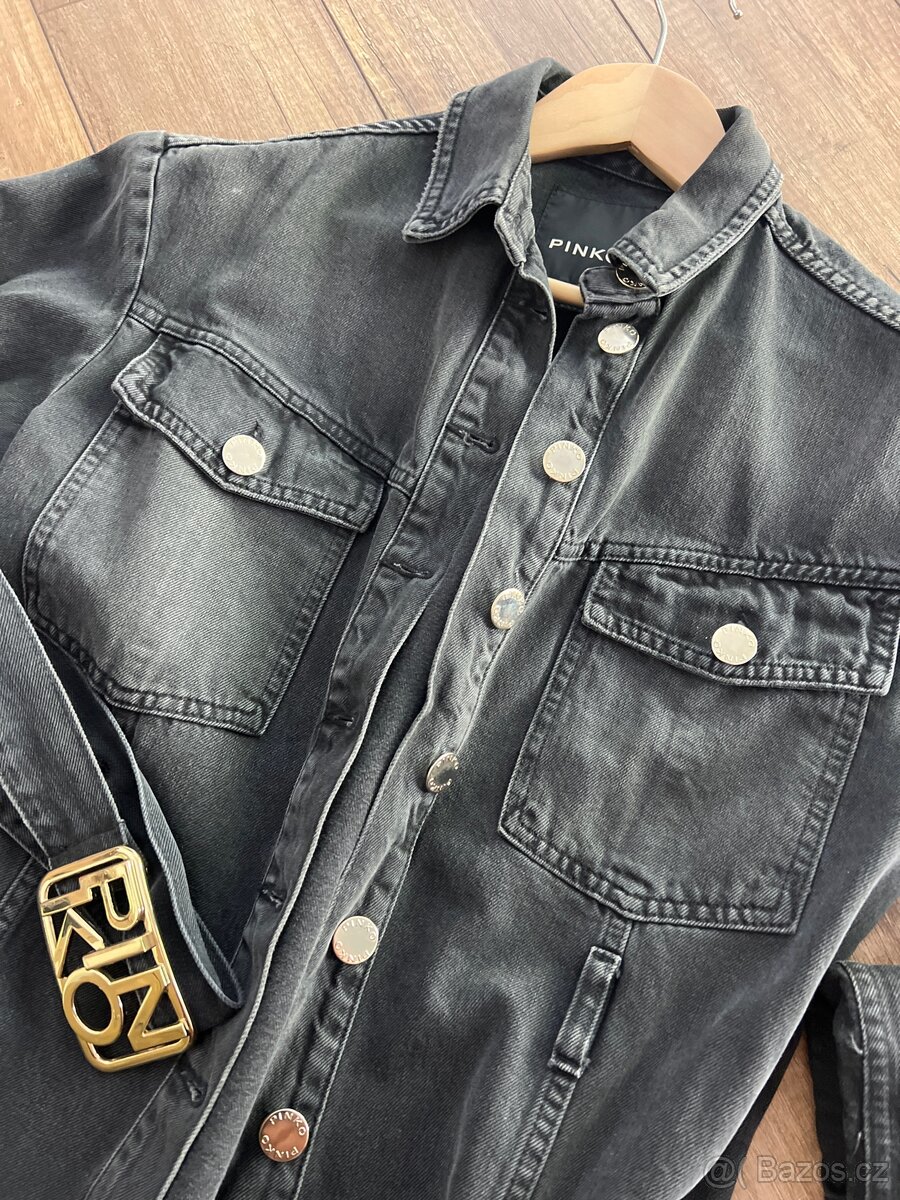 Pinko dámská riflová bunda - 2