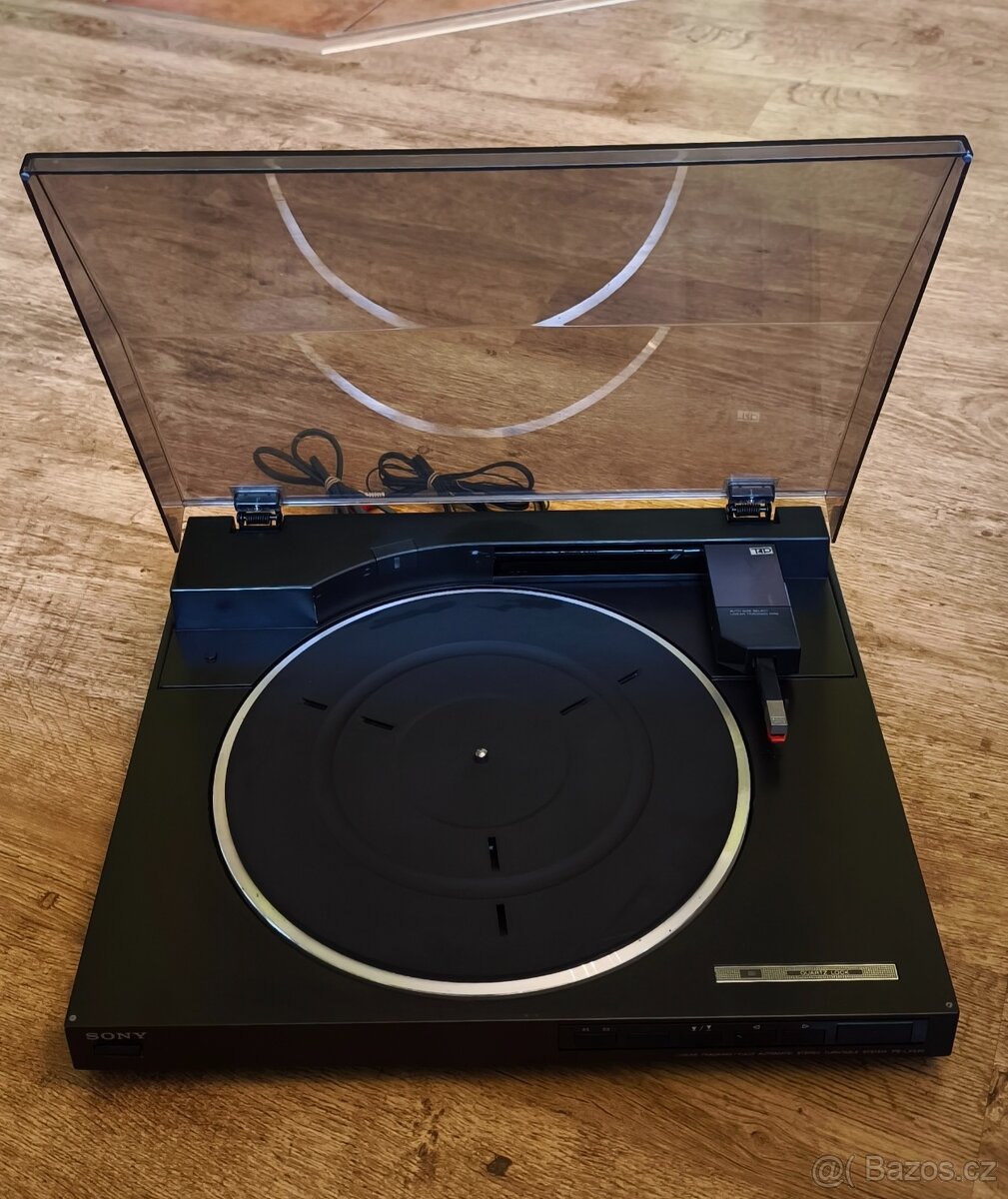 Vintage gramofon Sony PS-LX520 + desky zdarma,čti popis - 2