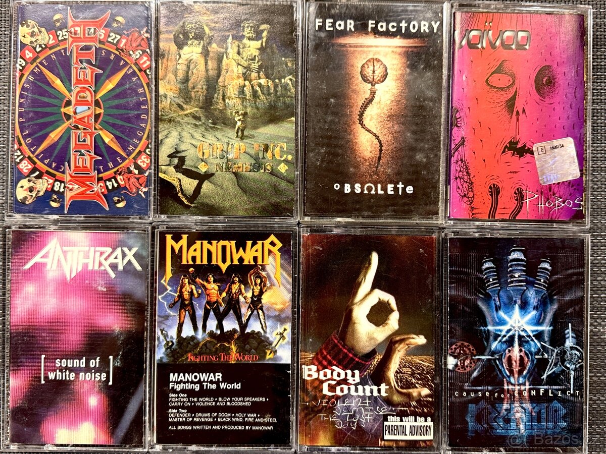 MC KAZETY - MAGNETOFONOVÉ KAZETY - 2