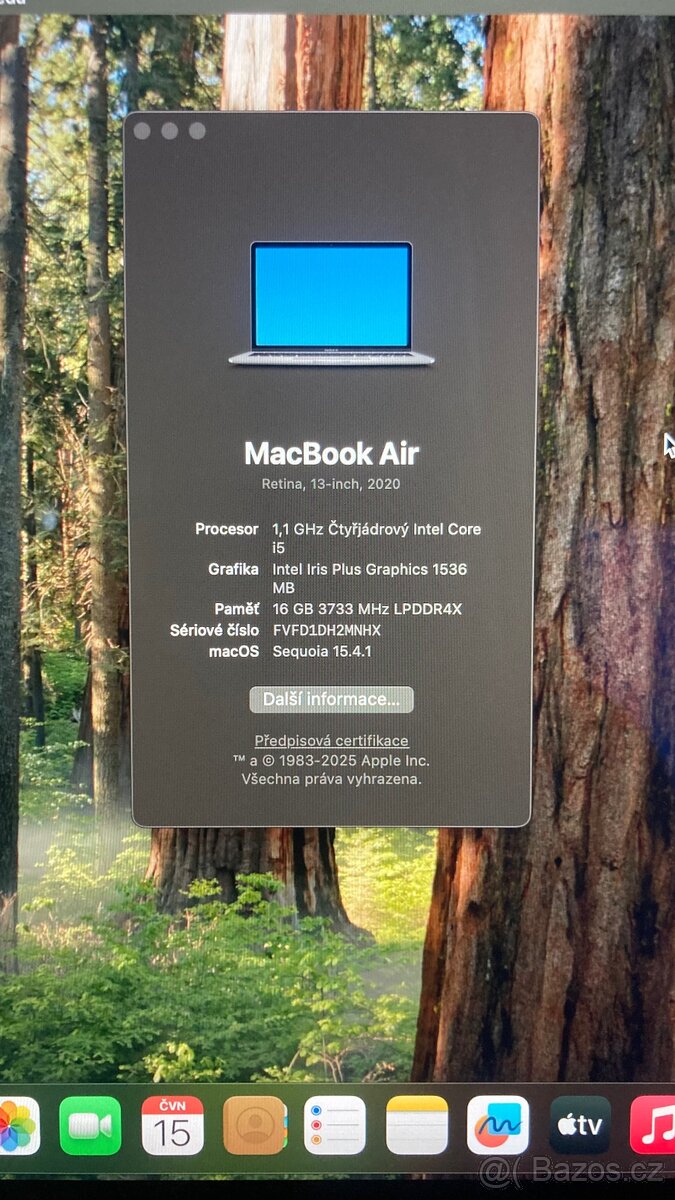 Macbook Air 13” 2020, 16Gb RAM - 2