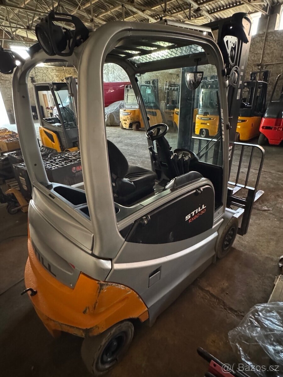 ✳️ Prodám el. VZV Still RX 60-30 r.v. 2019 má jen 6369 mth✳️ - 2