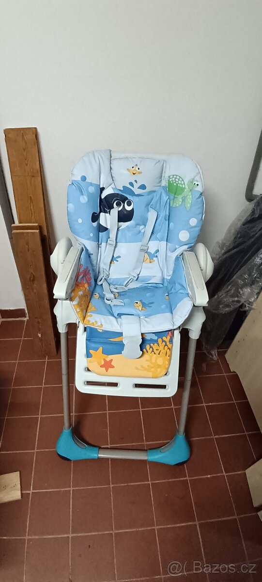 Jídelní polohovatelná židlička - 2