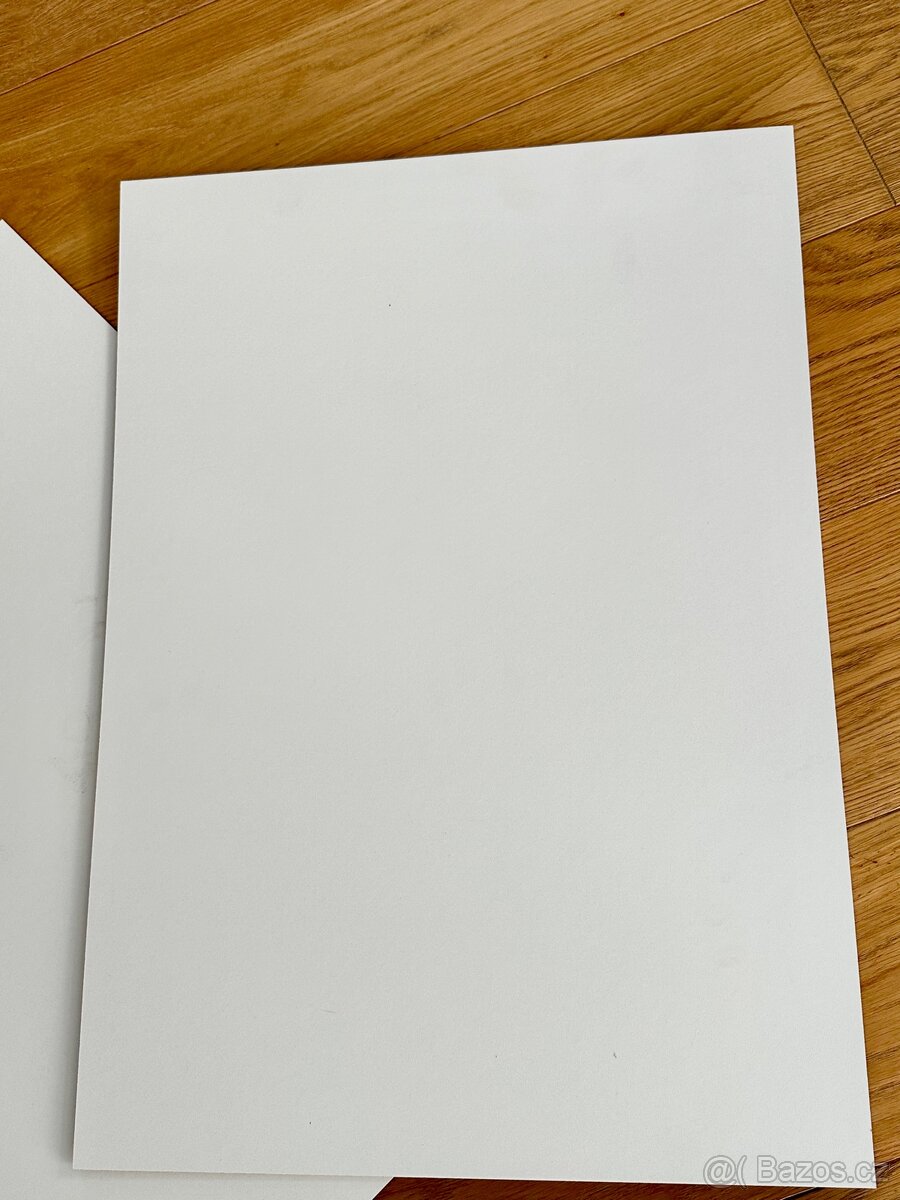 HD deska bílá na ceduli/plakáty 50x70 cm 3 ks - 2