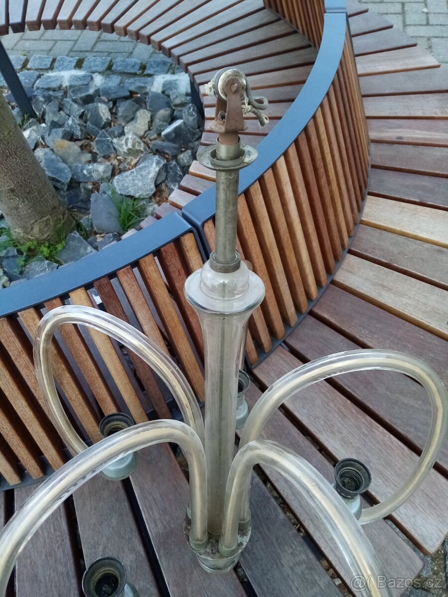 Starožitné skleněné lustry - 2