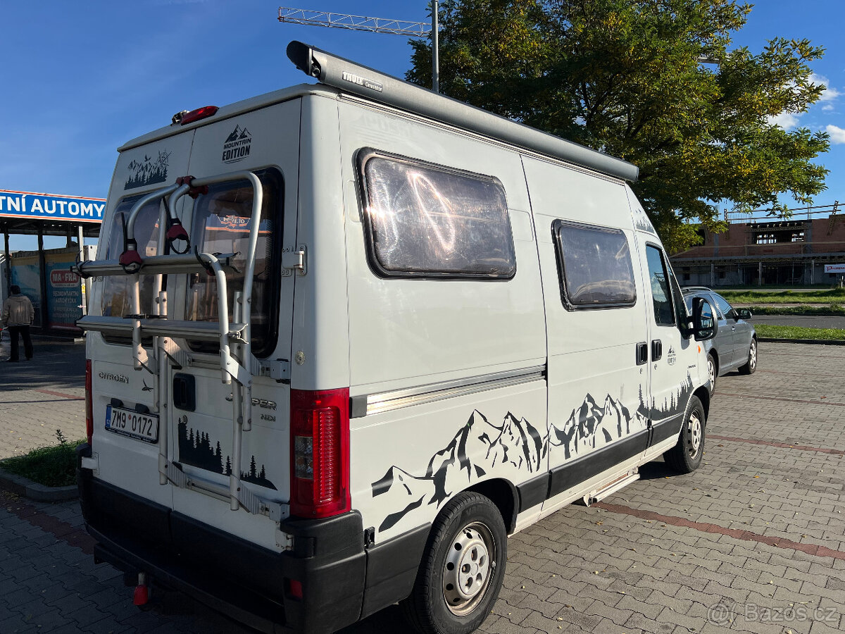 Cestovní obytná dodávka Possl 2.8HDi+Solar,Klima - 2