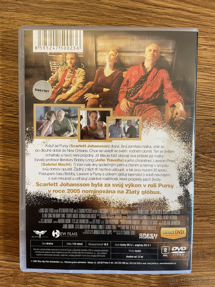 DVD film/Píseň lásky samotářky - 2