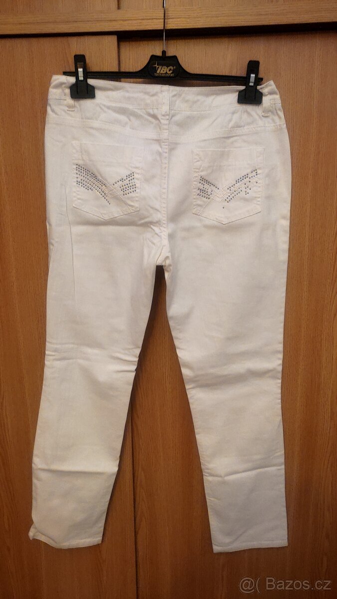 Dámské bílé džíny - 2