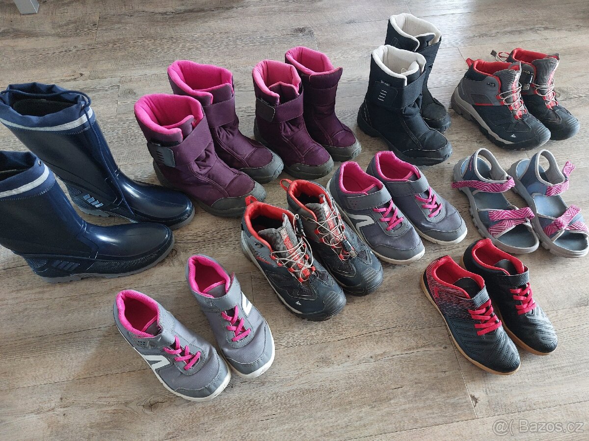 Dětské turistické boty 35 - 2