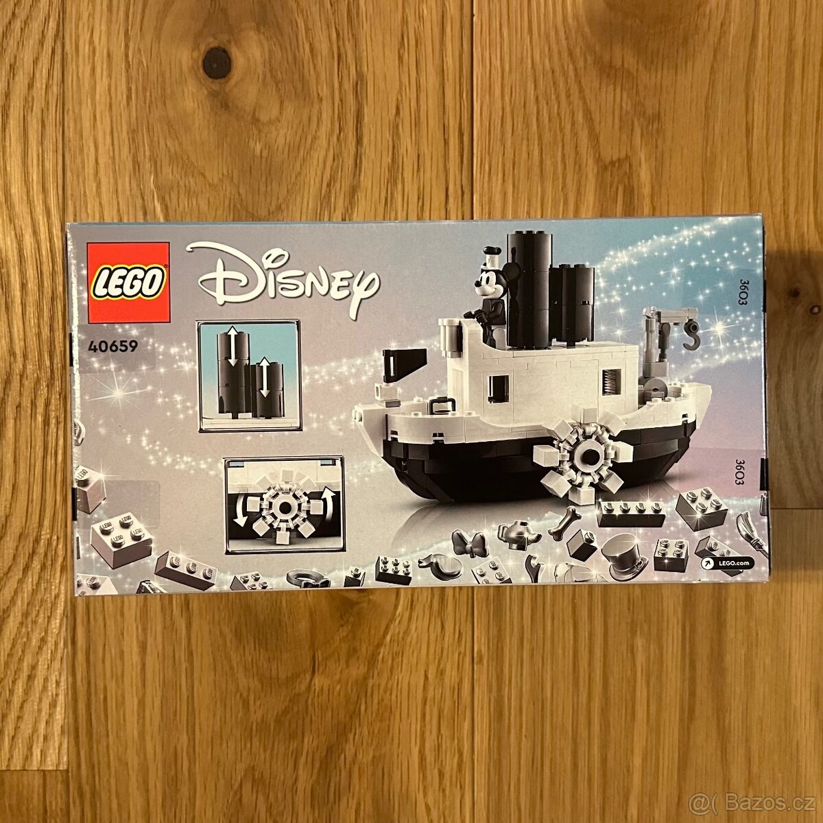 LEGO Disney 40659 Mini parník Willie - 2