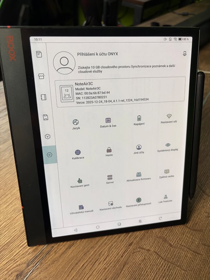 Onyx boox Note Air3C - 2