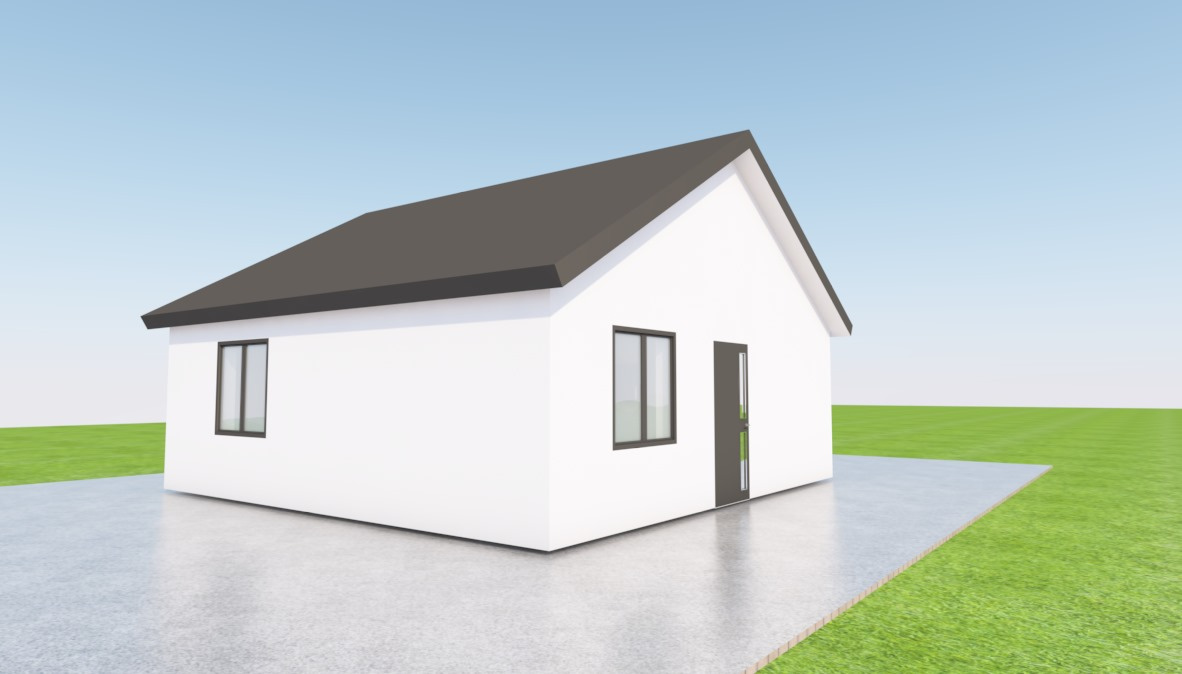 Bungalov 7,5x7,5 m - 2
