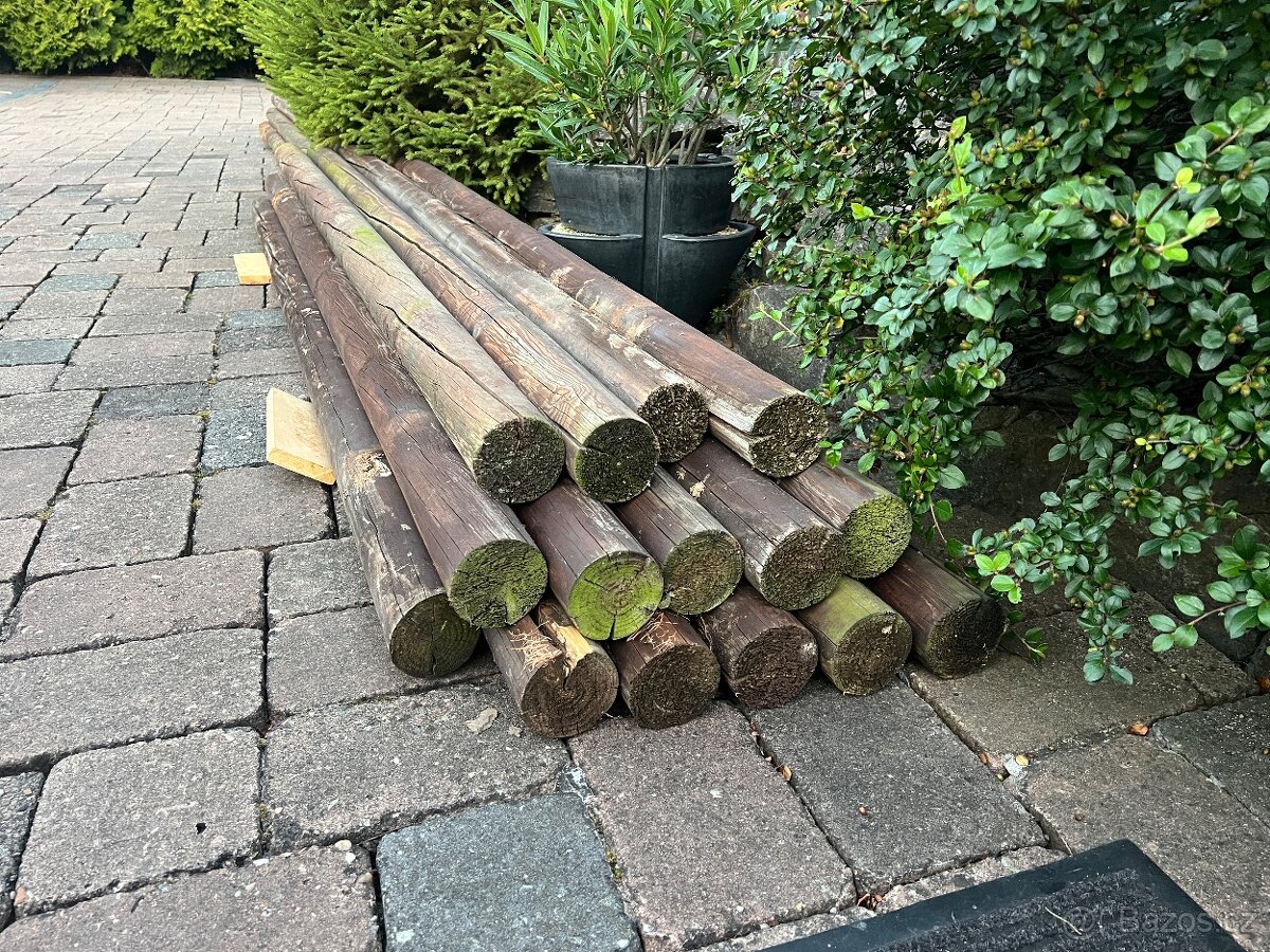 Dřevěné kůly - 2