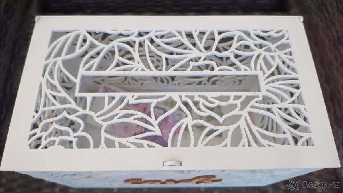 Box na svatební finanční dary a přání-NOVÁ - 2