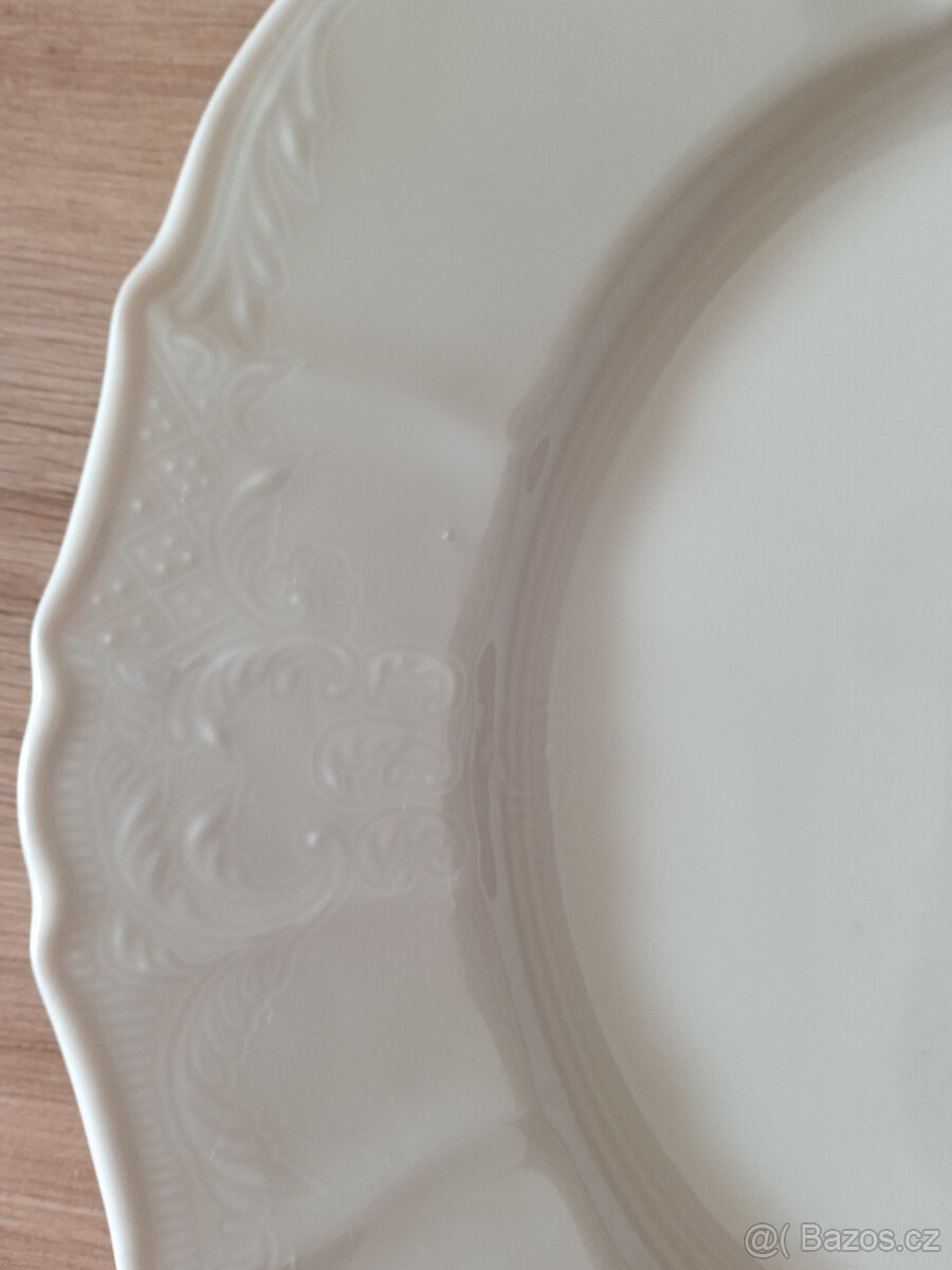 Velký porcelánový talíř Bernardotte - 2