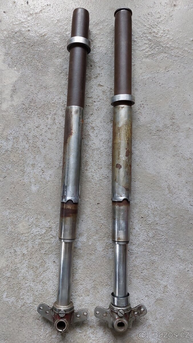 Jawa 500 OHC tlumiče přední vidlice - 2