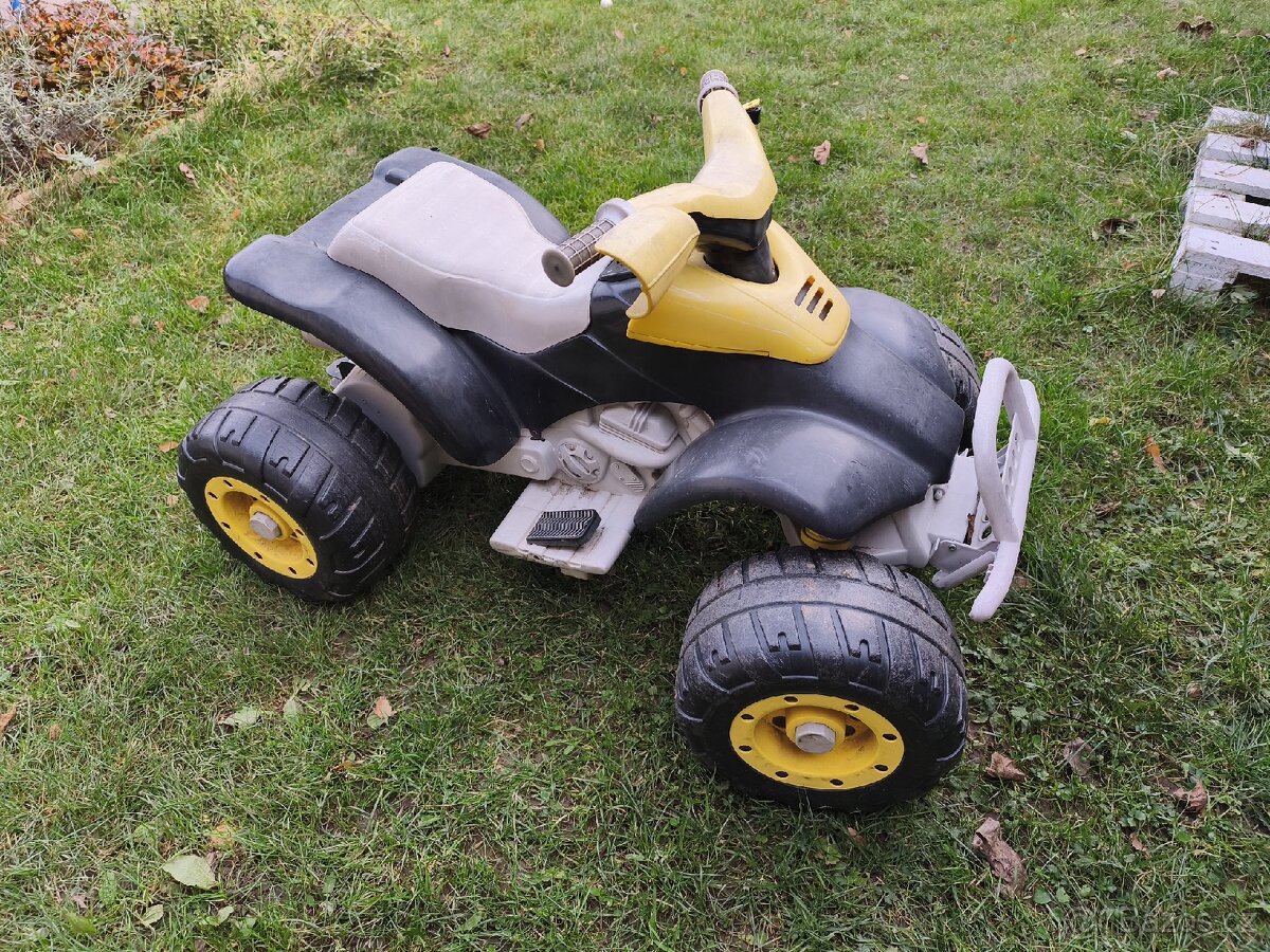 Peg Perego čtyřkolka + vlek - 2