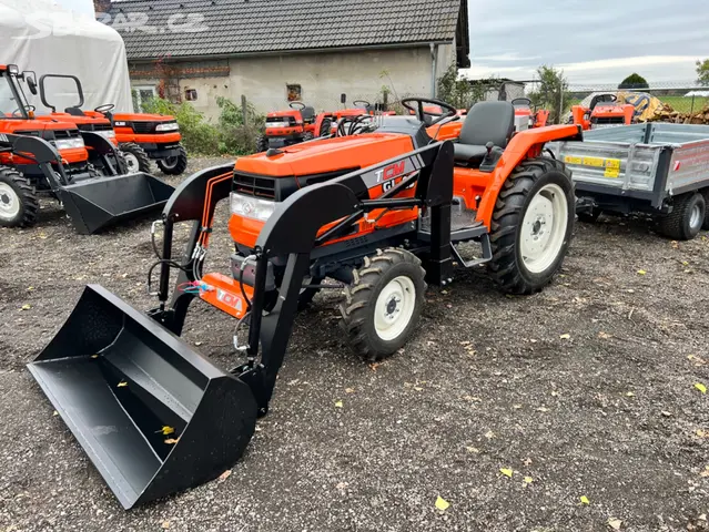 Malotraktor Kubota GL23 s čelním nakladačem - 2