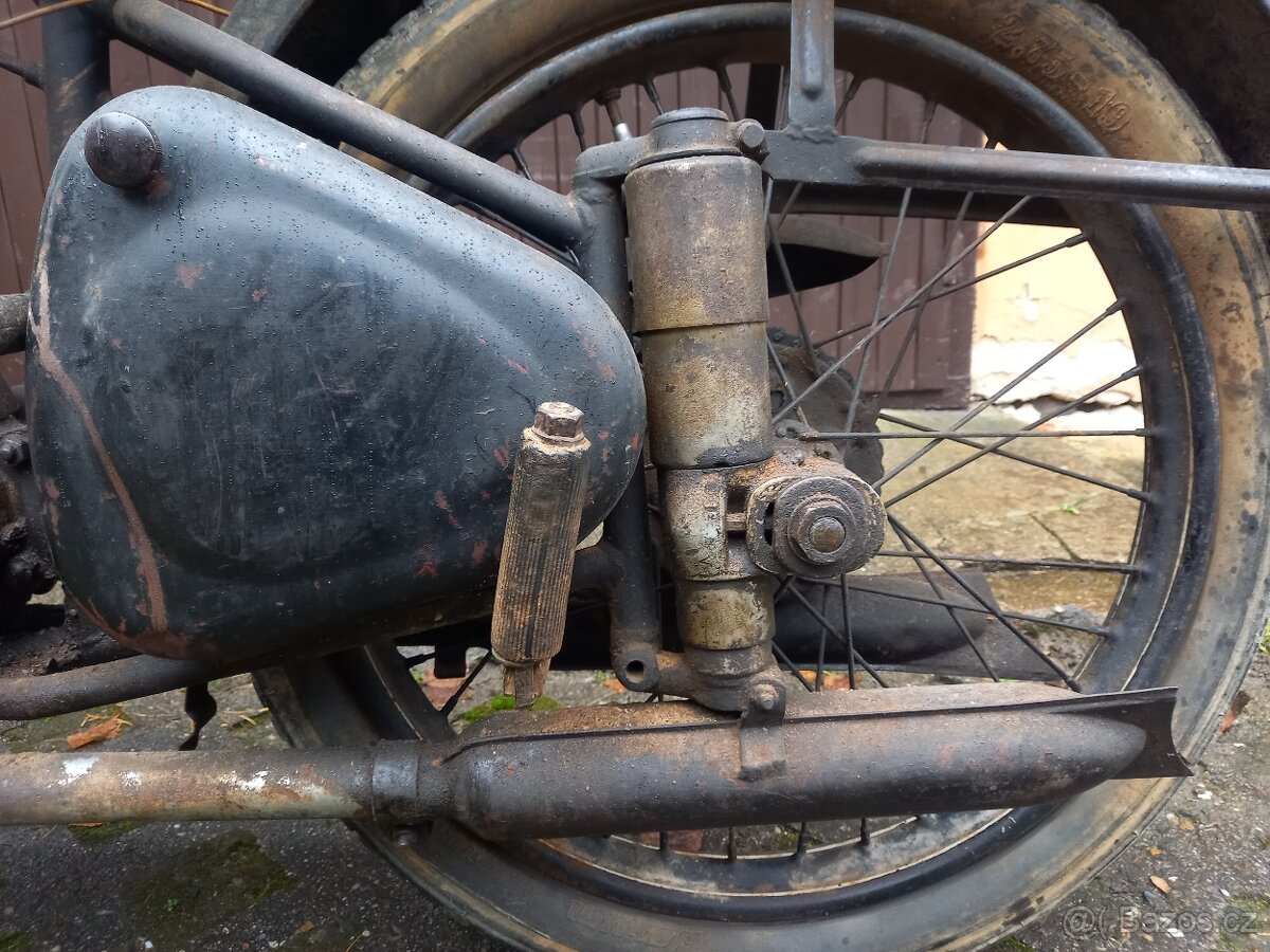 ČZ-150c - 1951 - Původní stav - 2