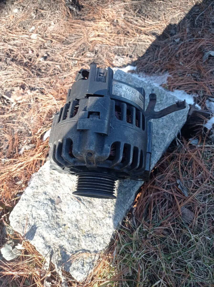 Alternátor (03D 903 025E) 14V 90A, VW POLO 1.2 40 kW VAG - 2