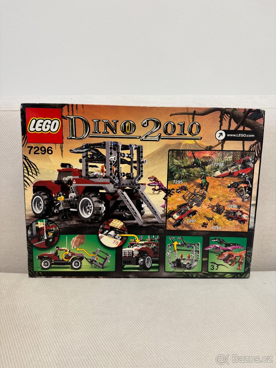 7296 LEGO Dino 2010 Dino 4WD Trapper - 2