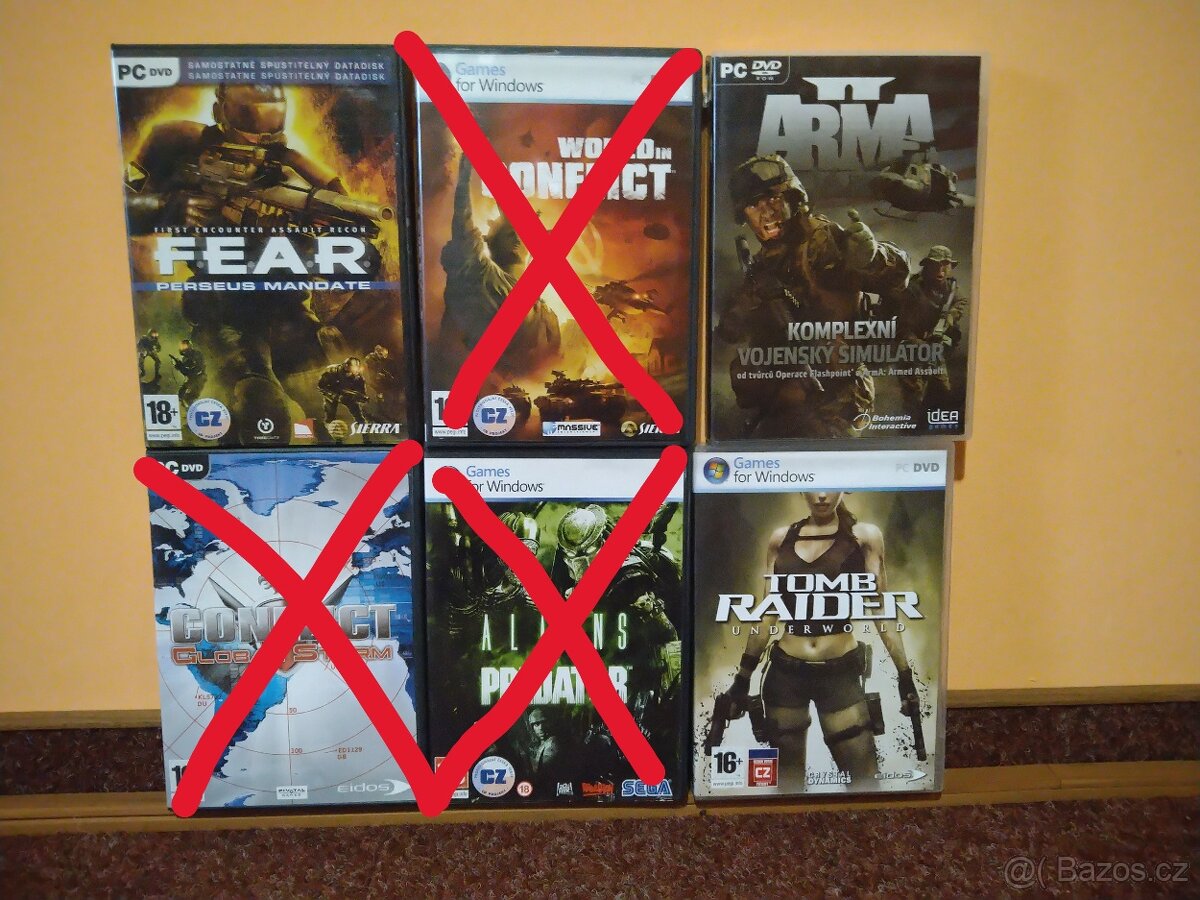 Nabízím k prodeji funkční počítačové hry Nutno vidět - 2