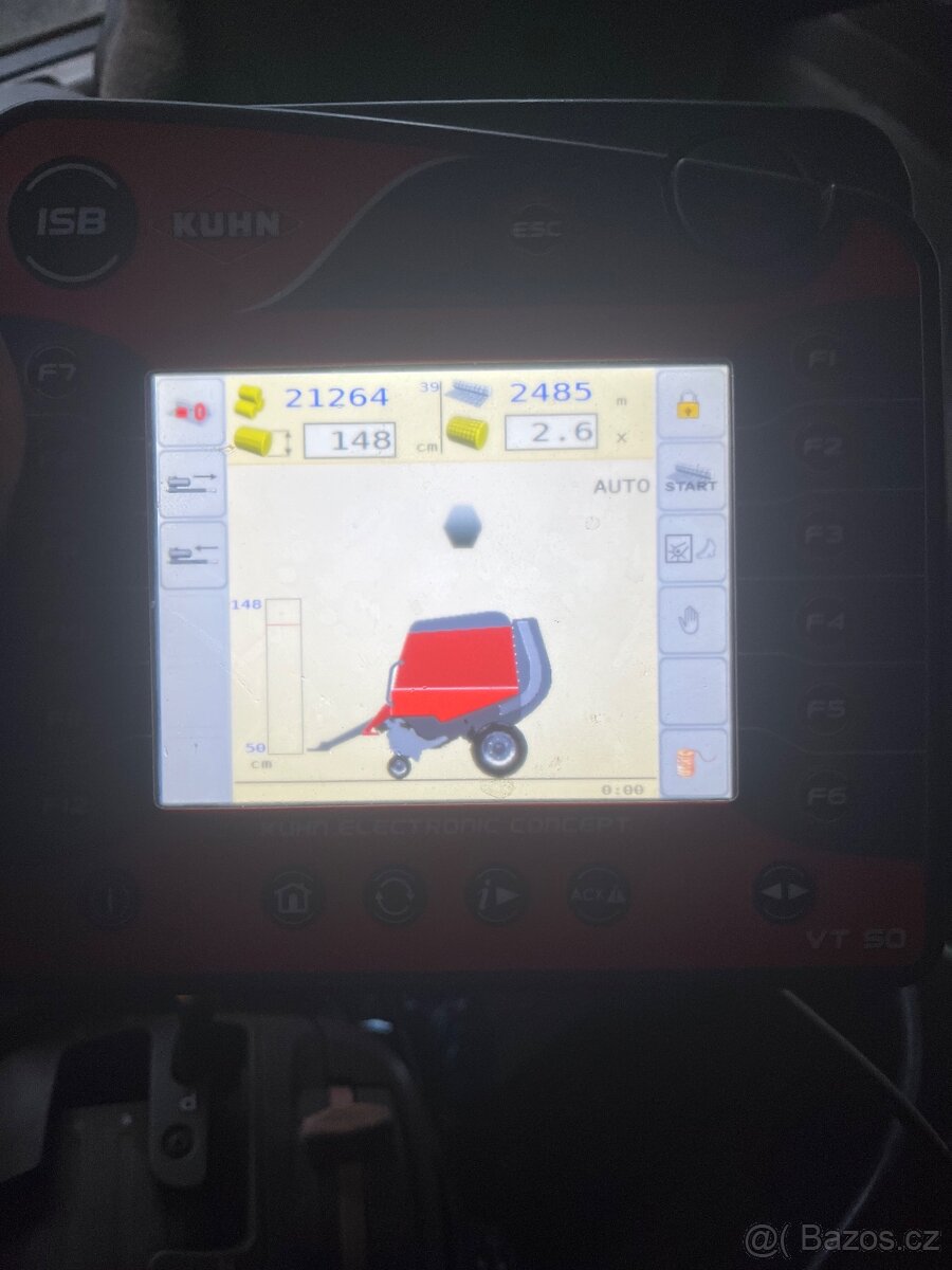 Lis na kulaté balíky kuhn VB 2160 - 2