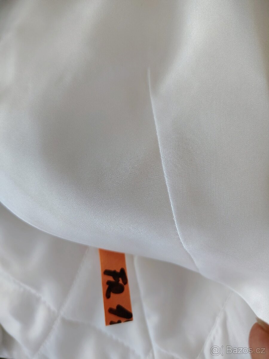 svatební kabátek sněhobílý - 2