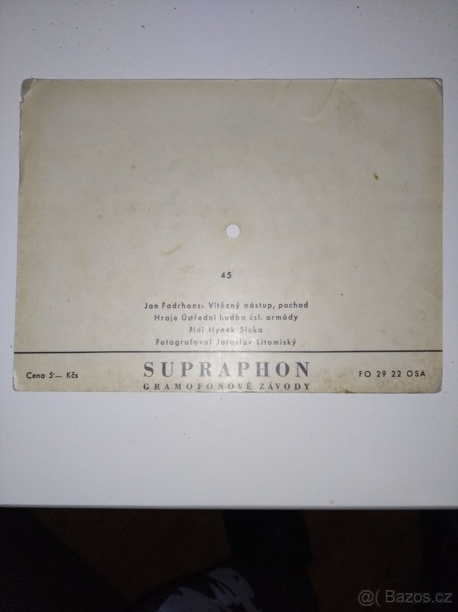 Staré hudební pohledy,gramodesky - 2