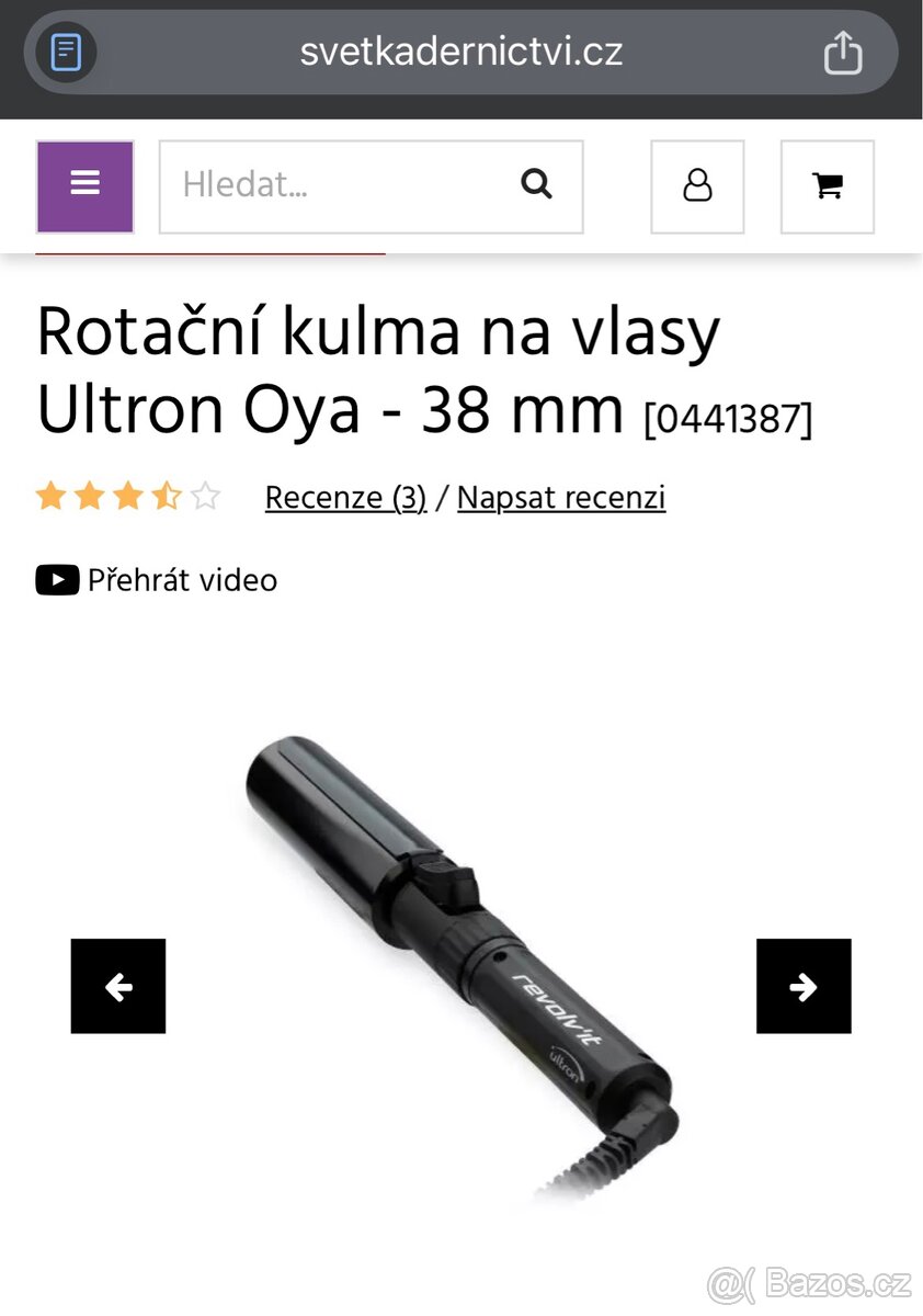Rotační kulma na vlasy NOVÁ - 2