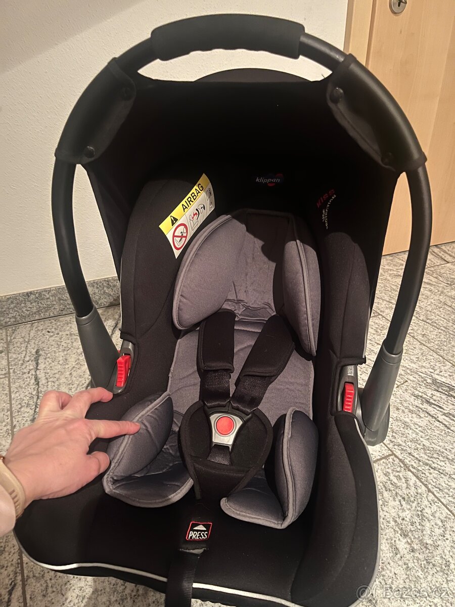 KLIPPAN DINO FIX BLACK/GREY - 2