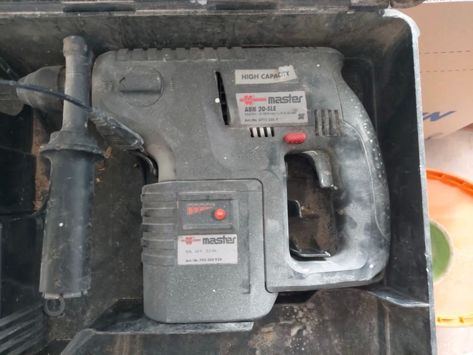 Aku vrtací kladivo Würth Master ABH 20 SLE - 2