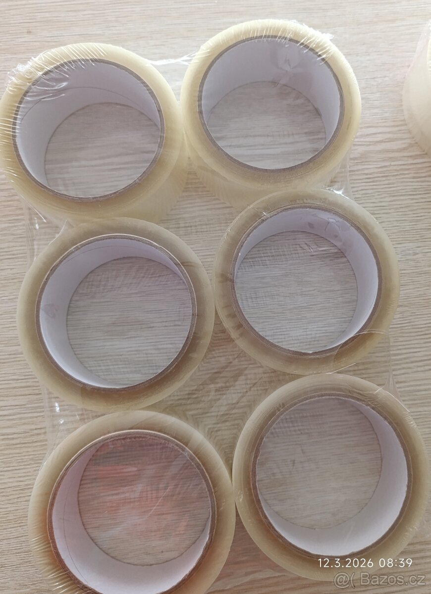 Lepicí páska transparentní 30 ks - 2