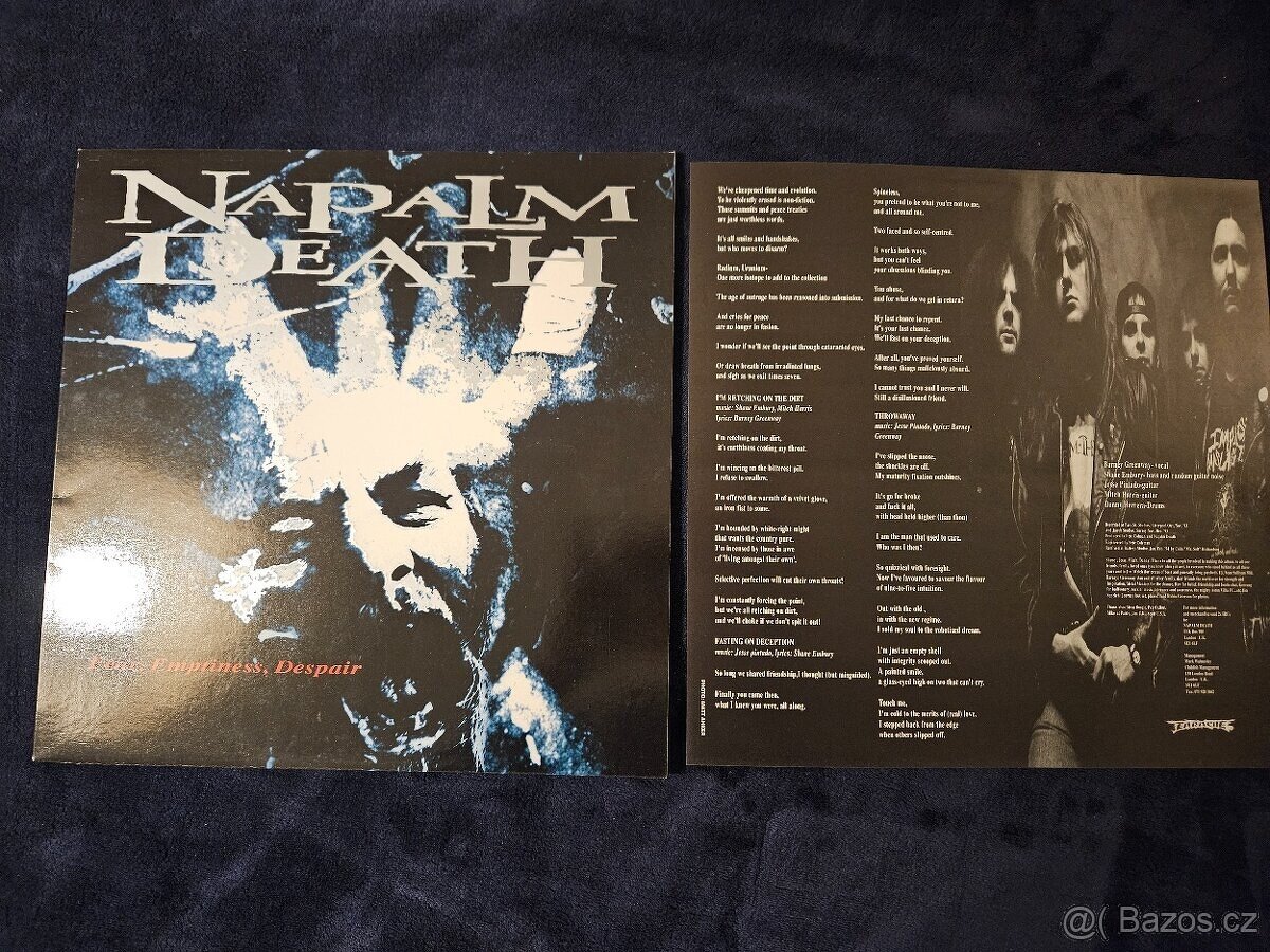LP Napalm Death - Fear, Emptiness, Despair (1995) - 2