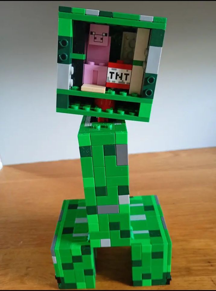 Minecraft lego Creeper - 2