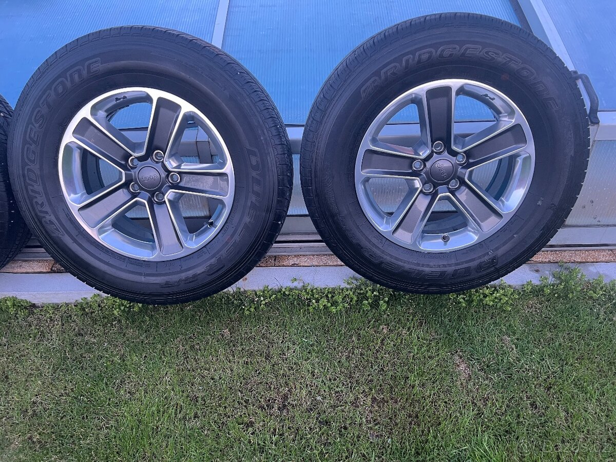 Prodám nové kola Jeep Wrangler 255/70R18 113T
