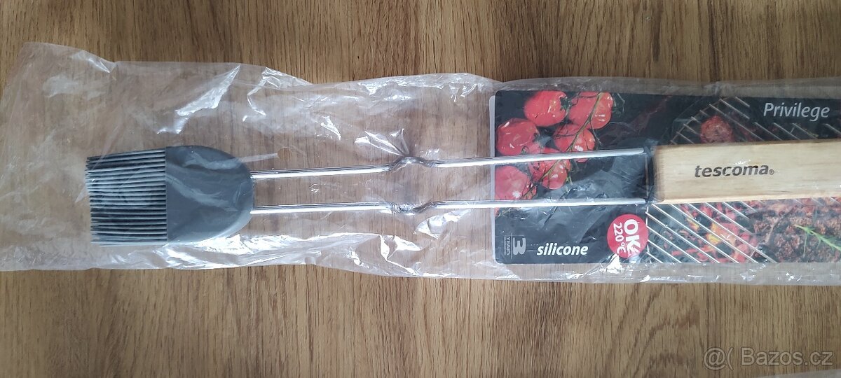 Grilovací sada Tescoma Privilege, 5 nástrojů, funglovka - 2