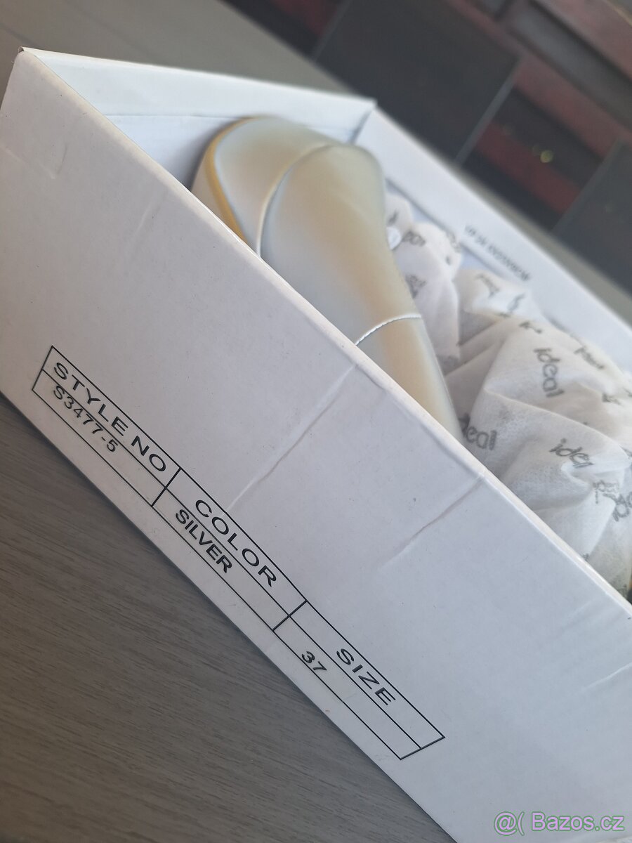 Lodičky stříbrné nové - 2