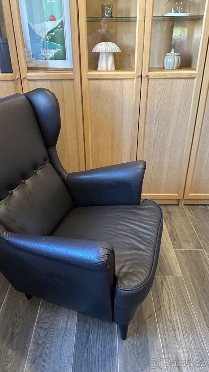 Kožený ušák Ikea - 2