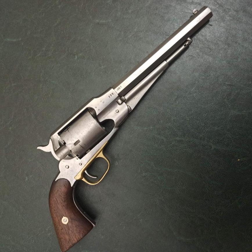 Konverzní US revolver Remington 1858/-75 ráže 44CF RRR+ - 2