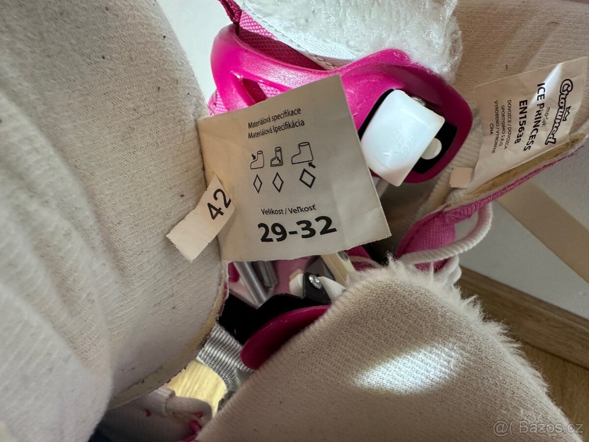 Dětské brusle Ice Princess vel 29 - 32 - 2