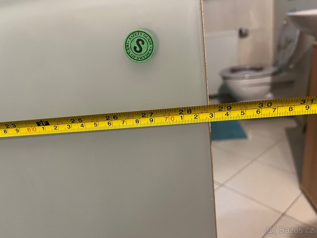 Tvrzené sklo matné IKEA – posuvné dveře ke skříni, 4 kusy - 2