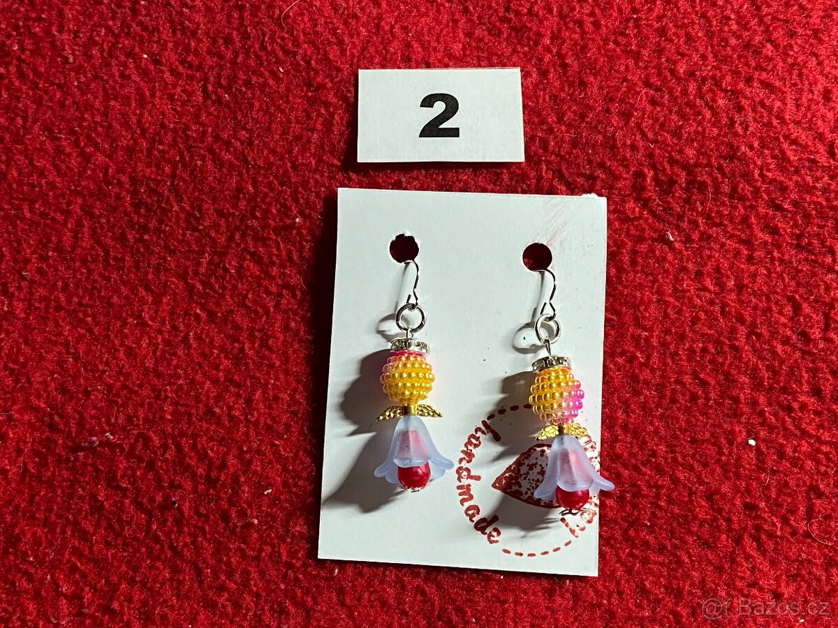 Naušnice - andílek - více variant - 2