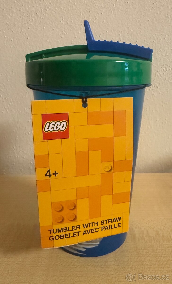 LEGO Iconic Boy - Láhev na pití s brčkem - Nové - Zabalené - 2