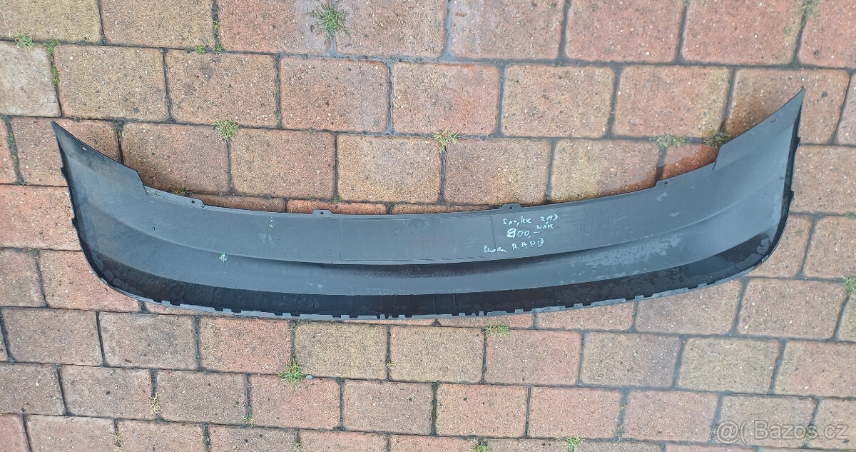 Spoiler zadního nárazníku Škoda Rapid 5JH807521 - 2
