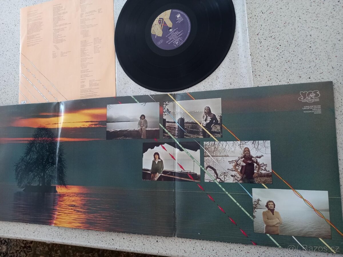 YES “ Going For the One “ /Atlantic 1977/trojdielny rozkl. o - 2