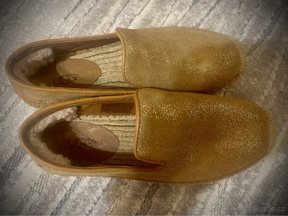 Teple dívčí nové espadrilky “Ugg” - 2